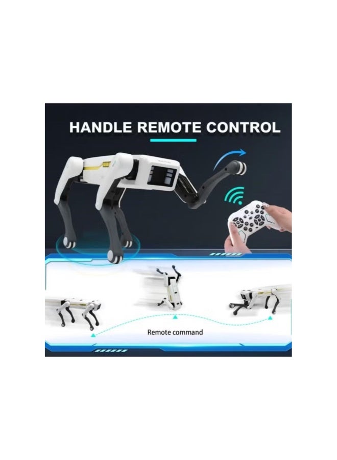 دريمزون لعبة كلب روبوت ذكية تعمل بجهاز تحكم عن بعد - آلة رباعية الأرجل تعمل بالتحكم عن بعد - حيوان أليف إلكتروني قابل للبرمجة، يمشي ويرقص، مناسب للأطفال من عمر 3 سنوات فما فوق - Image 3